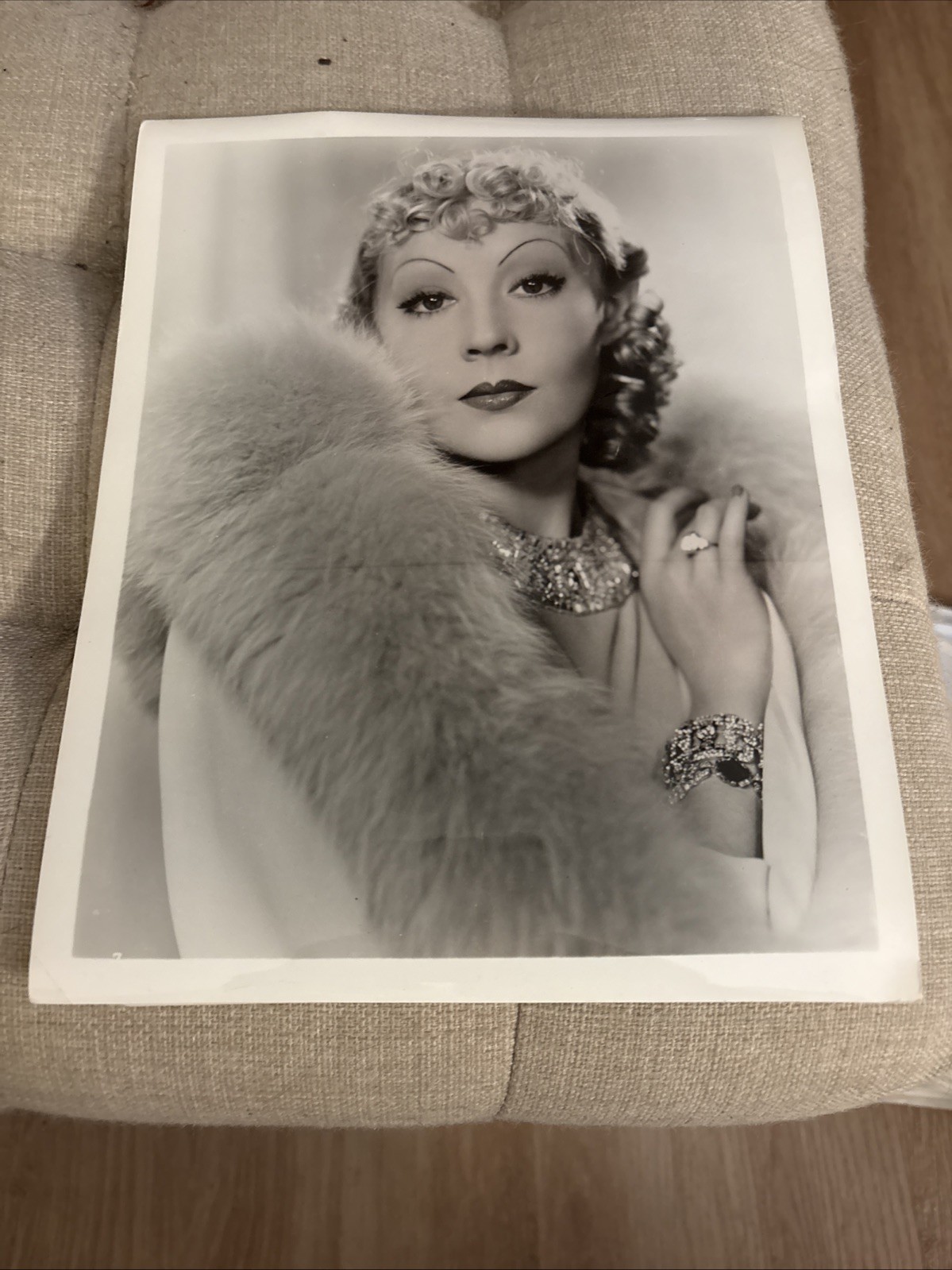Claudette Colbert  8 x 10 Vintage Original Hollywood PHOTO 1950s #2