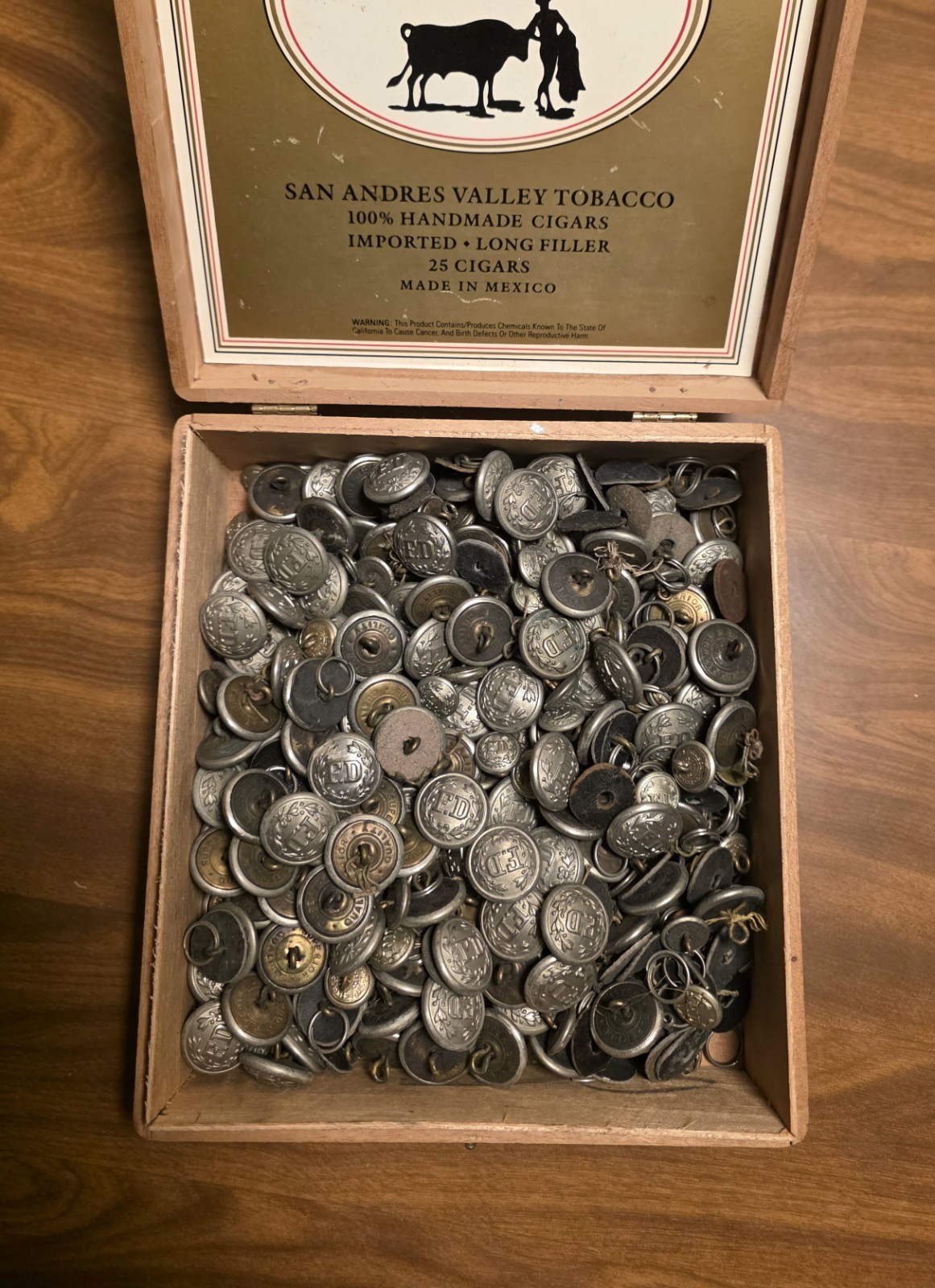Fire Department Uniform Button Lot Of Over 300