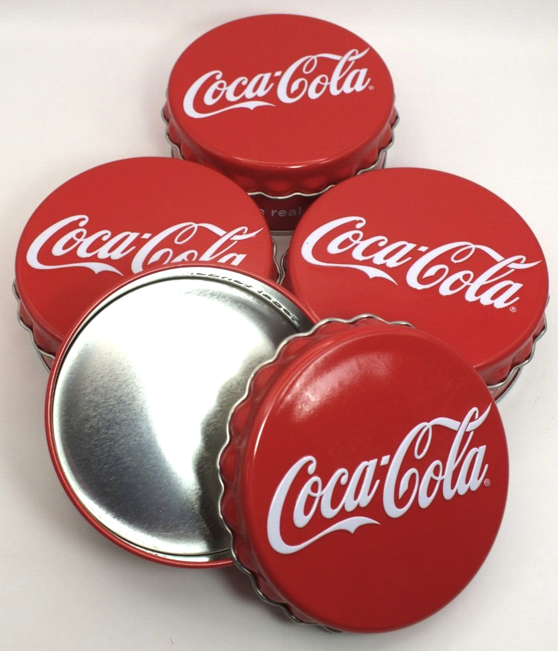 Lot of 4 Coca-Cola Coke 4\