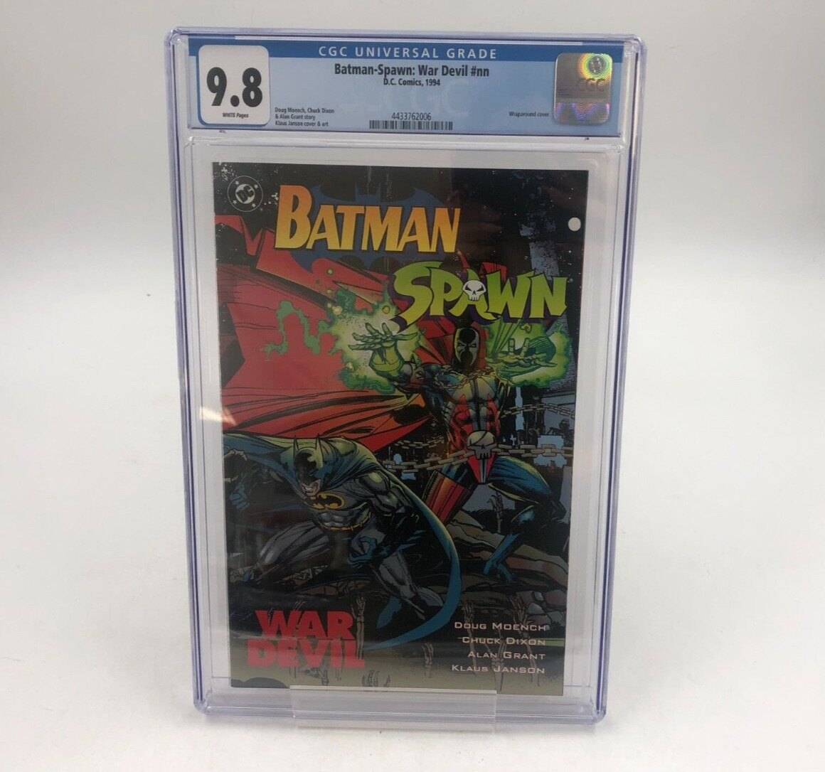 Batman Spawn War Devil #1 CGC 9.8 McFarlane DC Comics 1994
