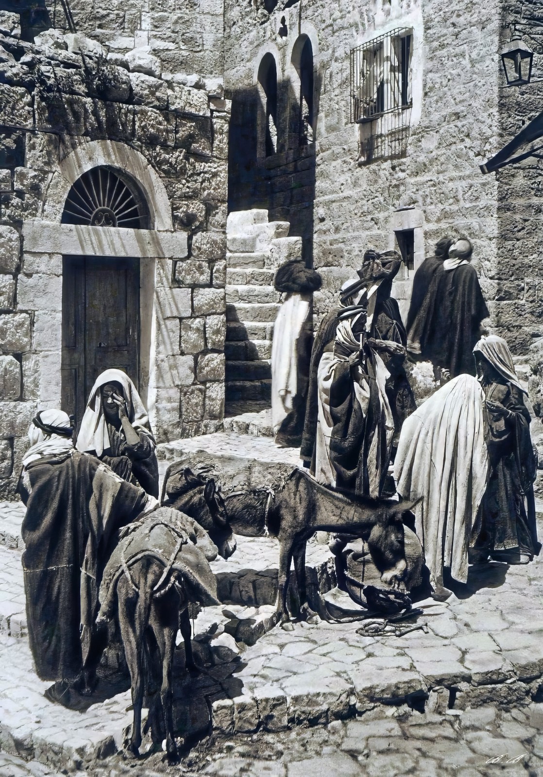 Khalil Raad (1854–1957) - Streets of Jerusalem