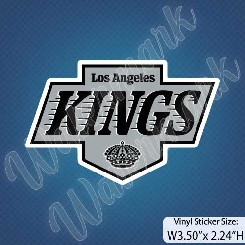 LA_Kings_V1_Men's_Hockey_Stickers_Decals