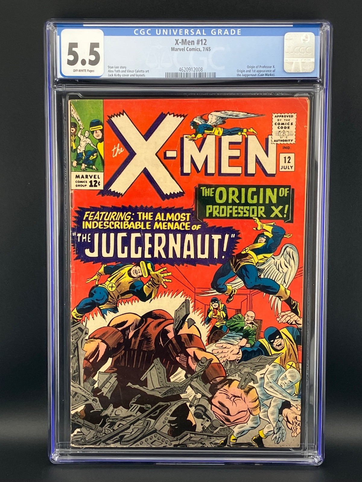 X-Men #12 CGC 5.5 1st Appearance Juggernaut