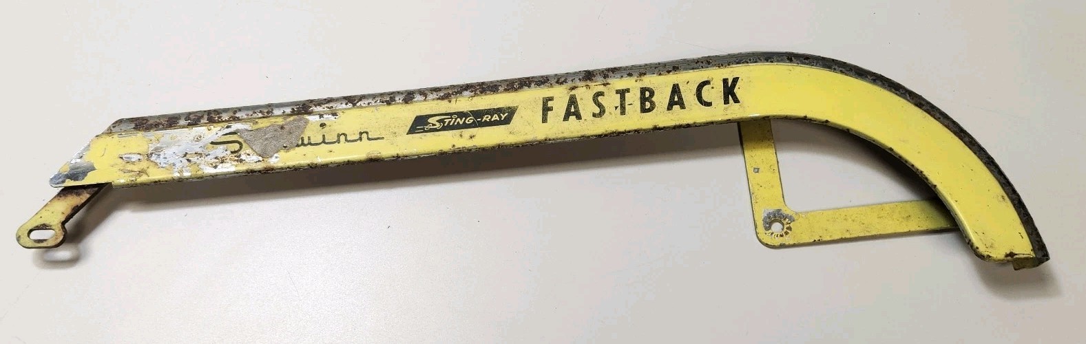 Yellow Schwinn Fastback Sting-Ray Chain Guard Original Paint 5 Speed