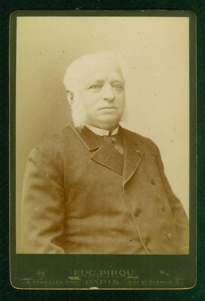 20-2, 018-05, 1880s, Cabinet Card, Alexandre Peyron (1823-1892) Vice Admiral