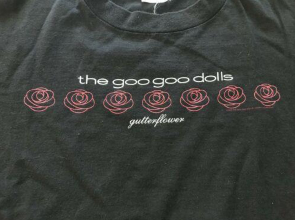New Goo Goo Dolls Gutter Flower 2002 T-shirt Unisex Black