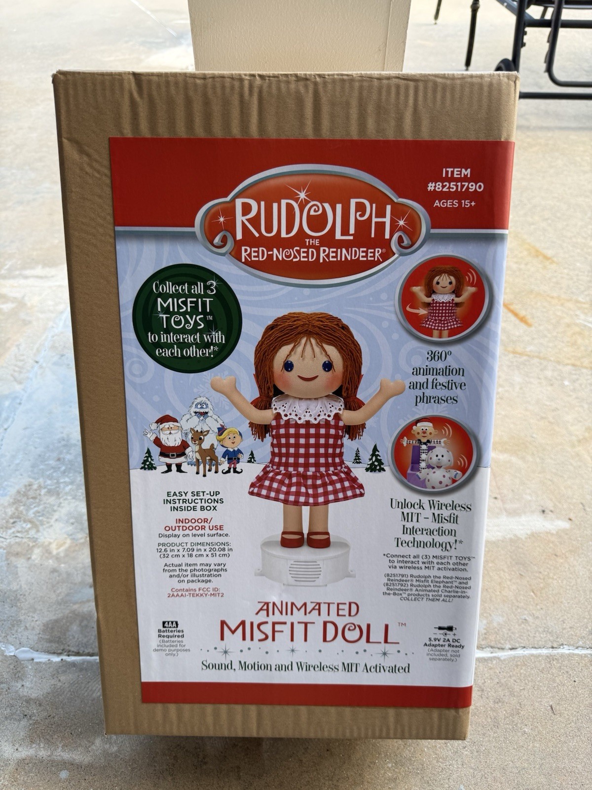DOLLY Misfit Toy Doll for Sue Rudolph the Red-Nosed Reindeer Lowe's 2026 IN HAND