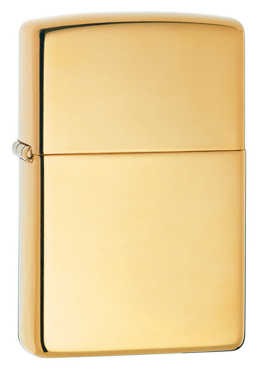 Zippo Windproof High Polished Brass Lighter, # 254B, New In Box Zippo Windproof High Polished Brass Lighter, # 254B, New In Box