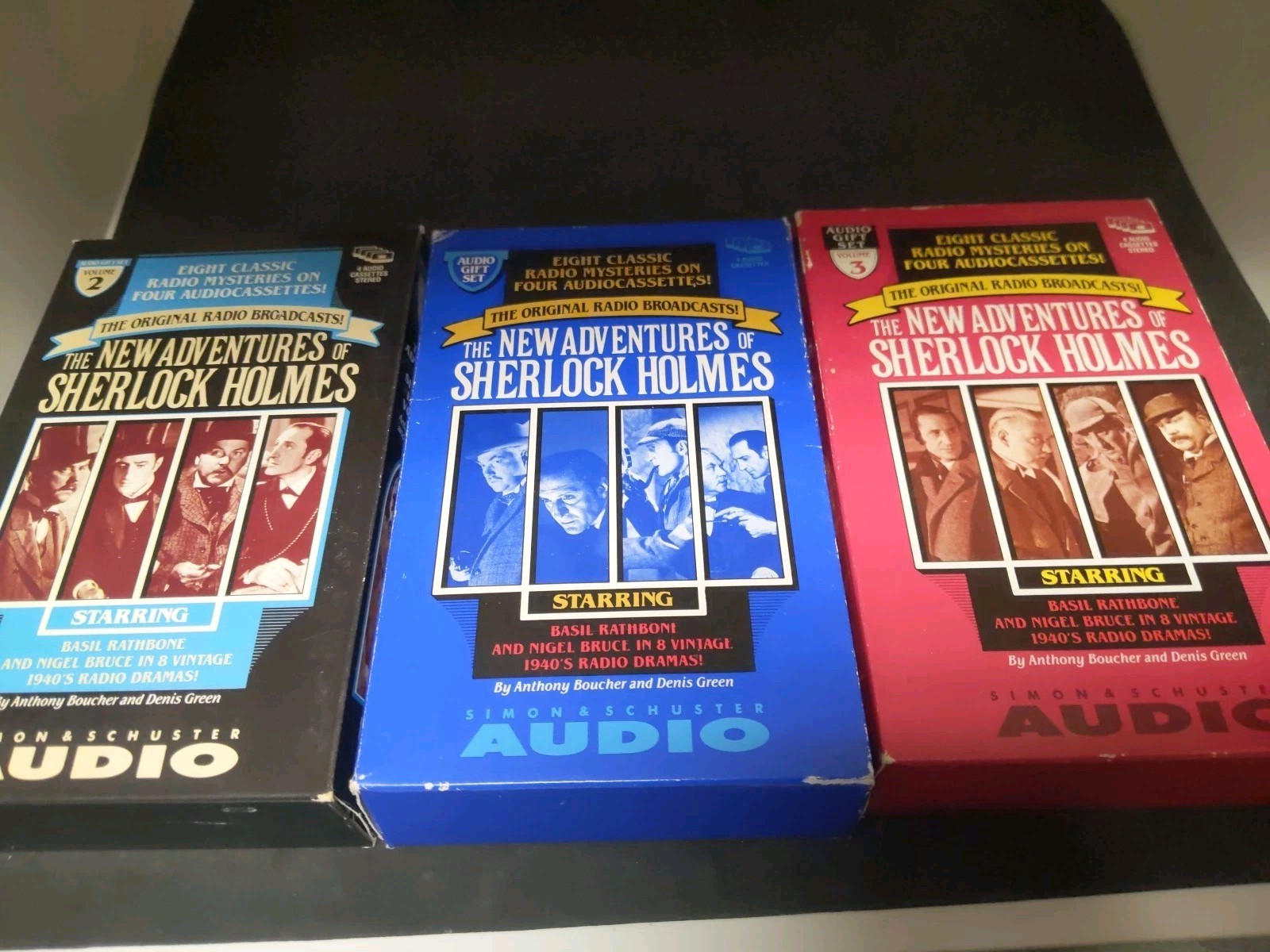 Eight Classic Radio Mysteries On Cassettes Lot