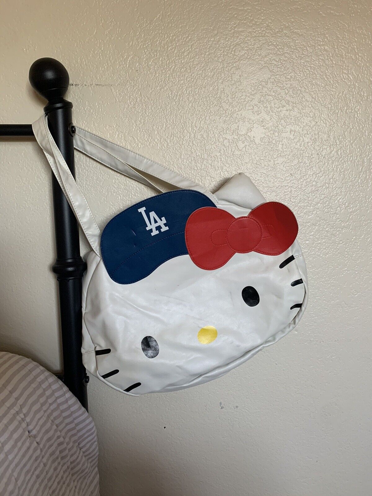 RARE 2014 MLB x Sanrio LA Dodgers Hello Kitty Tote Bag w/o Tag