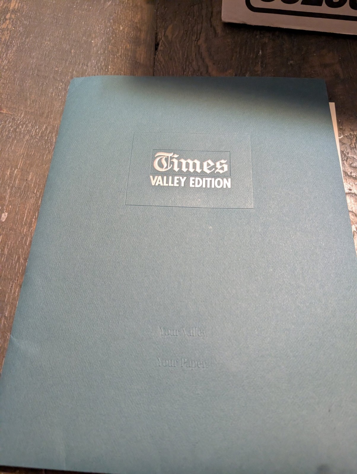 1993 Los Angeles Times Valley Edition Press Kit Folder