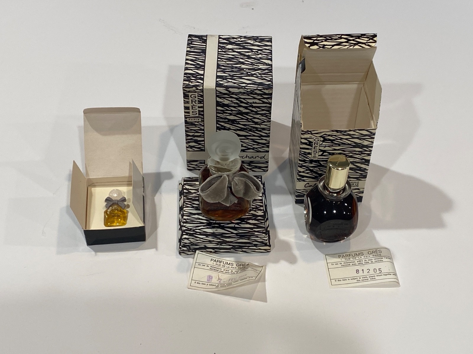 Sealed Cabochard Les PARFUM DE GRES 1 FL OZ Ref 130. Vintage w/Box Paris FRANCE