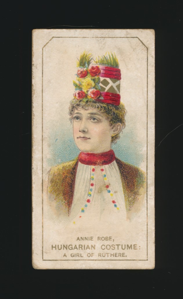 1889 N71 Duke Cigarettes ACTORS & ACTRESSES (Series 2) -ANNIE ROBE