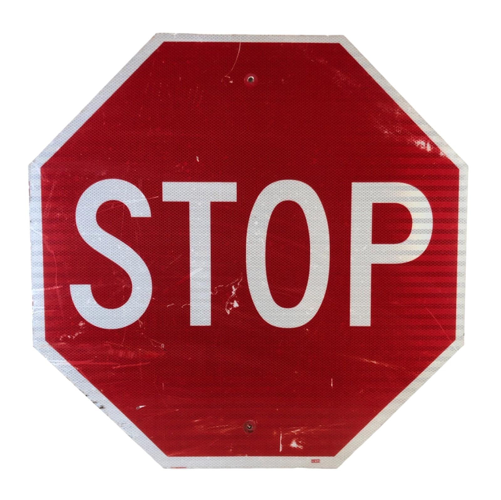 Official Aluminum Reflective Stop Sign 30x30\