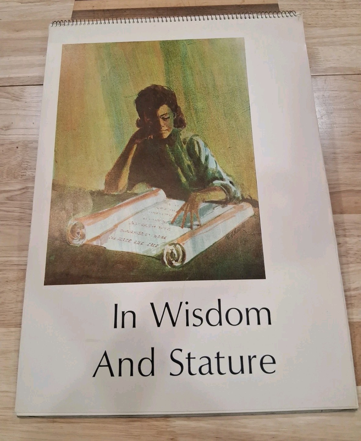 Vtg The Methodist In Wisdom & Stature Flip Book 1968 Illustrator Ralph MCDonald