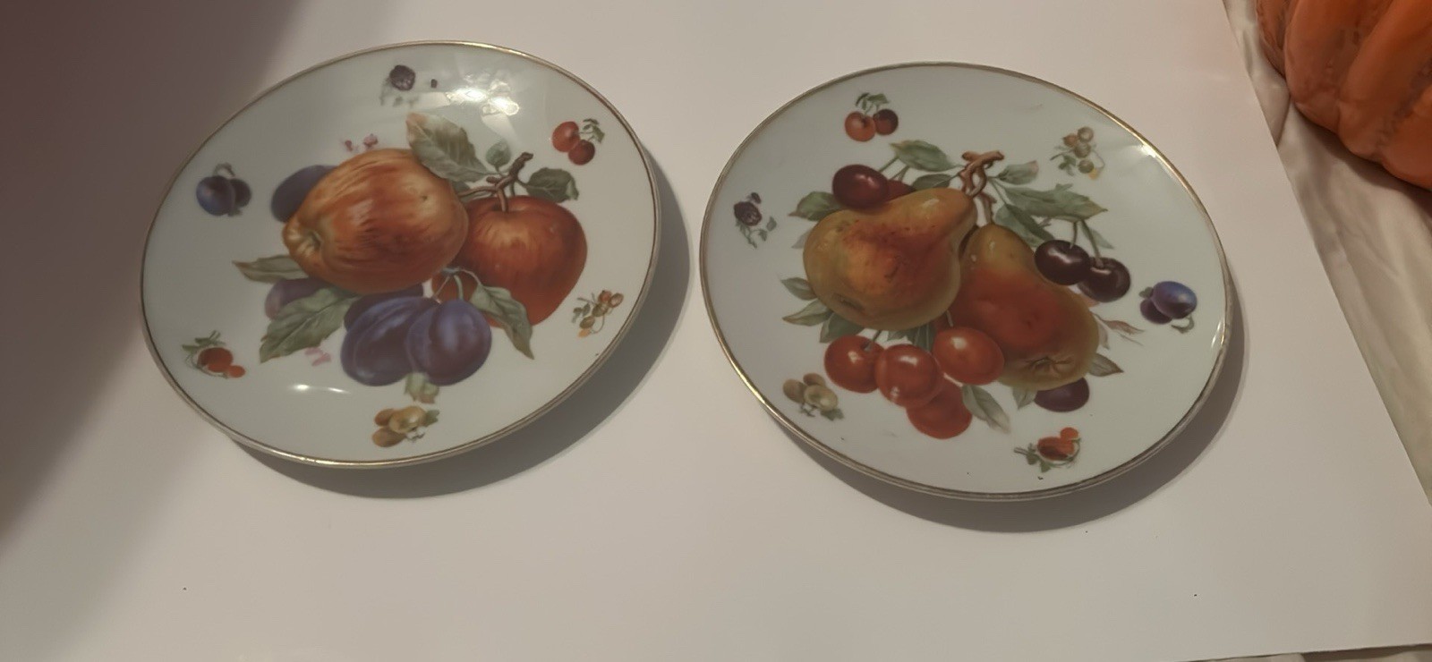 Collectible Fruit Side Plates