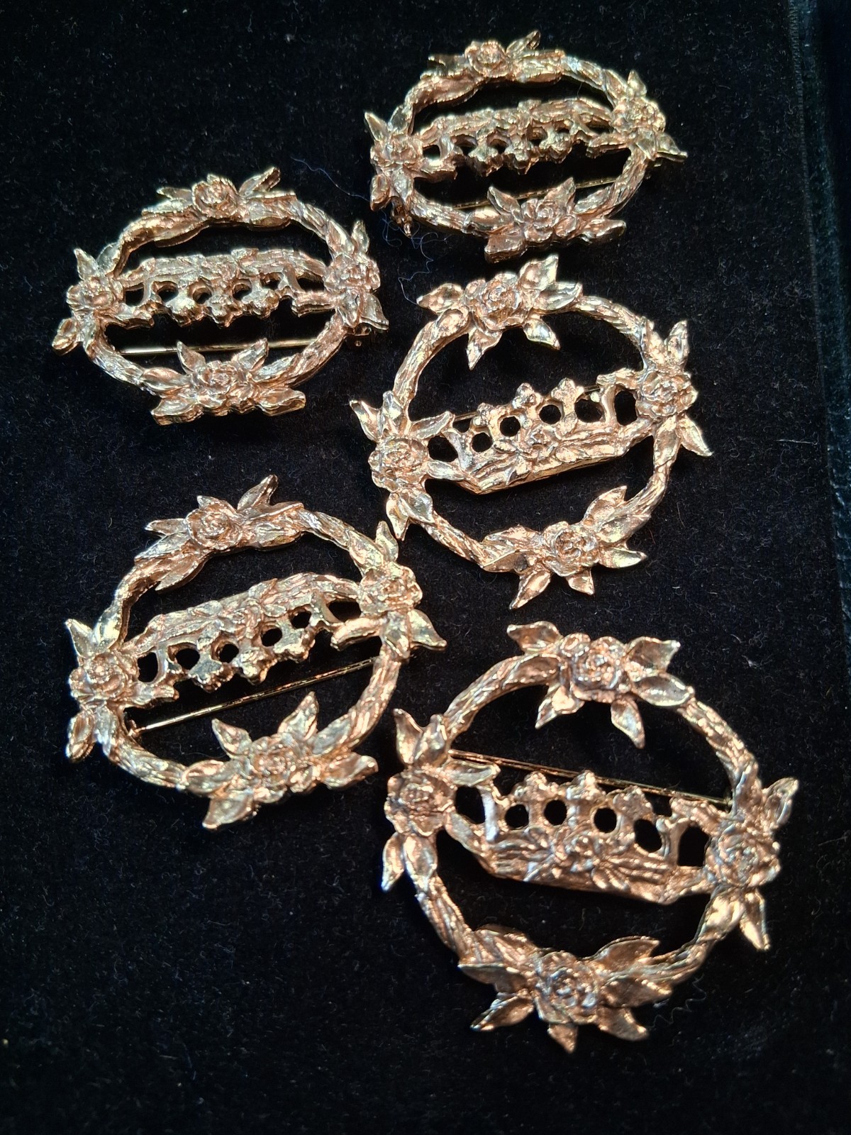 Lot of 5 Krewe of Mystery 2006 Ladies Pins (no boxes) - Mardi Gras