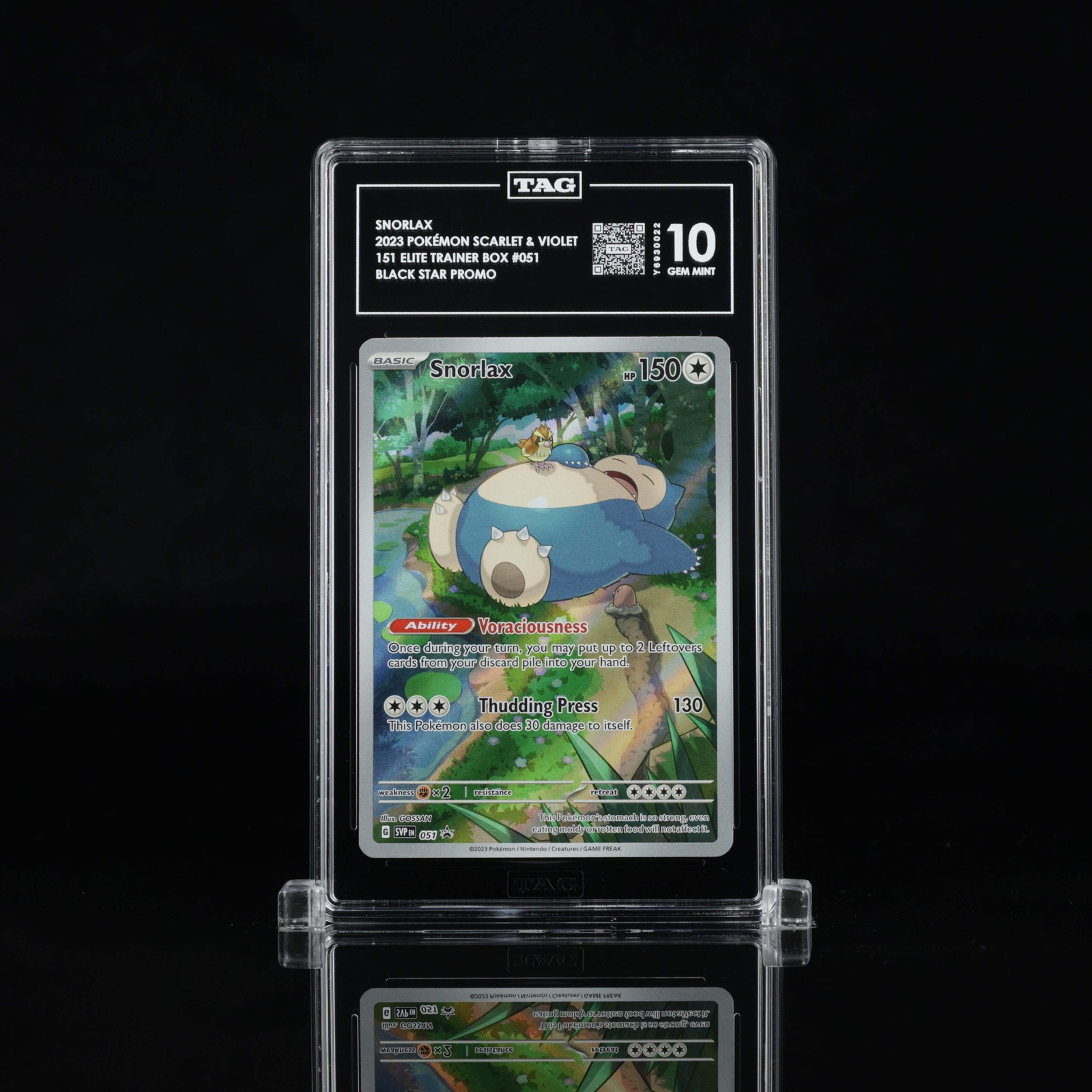 Snorlax (Black Star Promo) - TAG 10 - 2023 Pokémon 151 #051