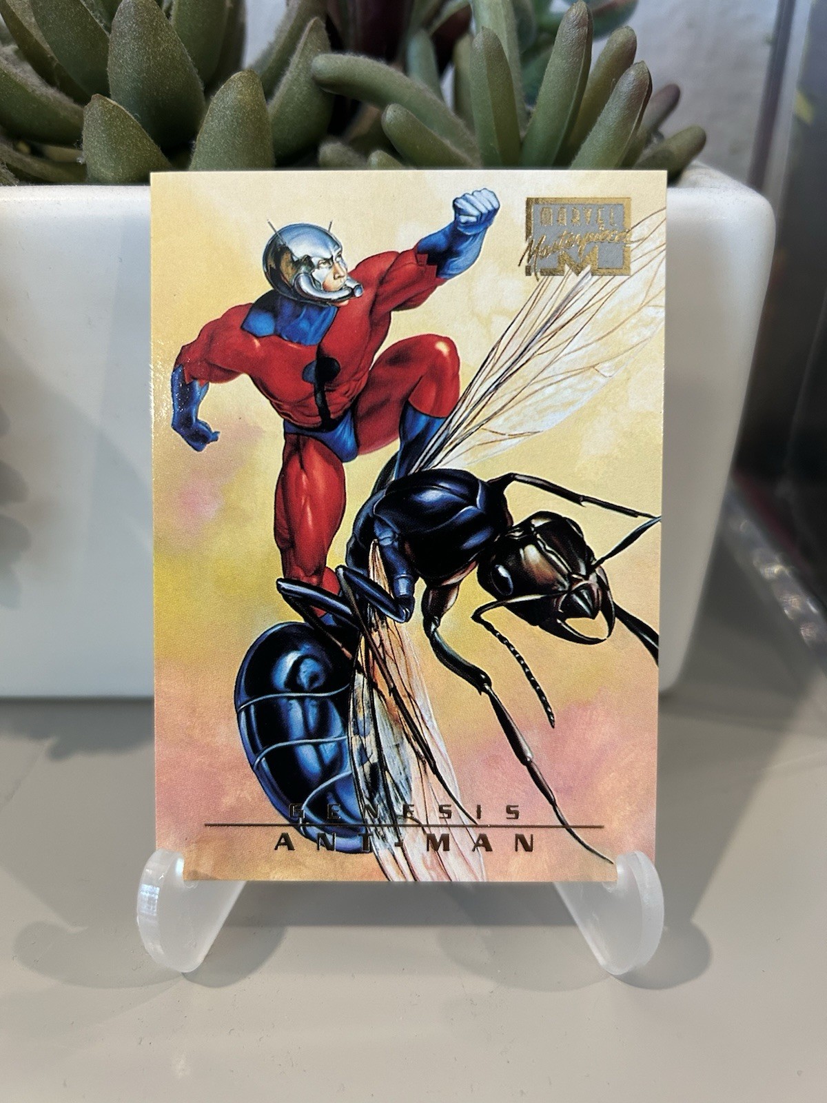 Fleer 1996 Marvel Masterpieces - Ant-Man #88 - Julie Bell