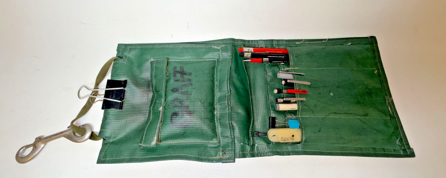 Vtg USAF C-130 Hercules Flight Kit Pouch, Skilcraft Lot, and Multiple Tools Vtg USAF C-130 Hercules Flight Kit Pouch, Skilcraft Lot, and Multiple Tools