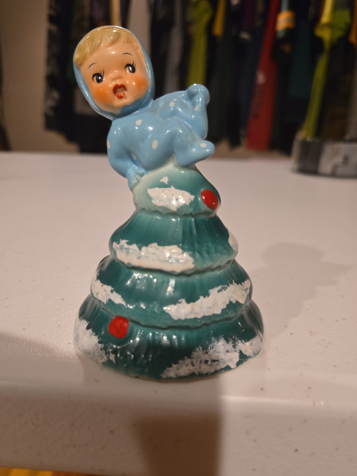 Napco Miss Cutie Christmas Bell