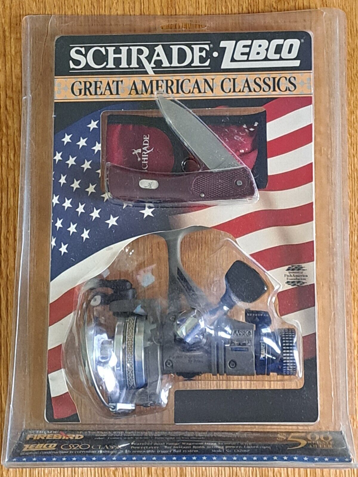 Schrade USA /Zebco Great American Classics Combo Pack