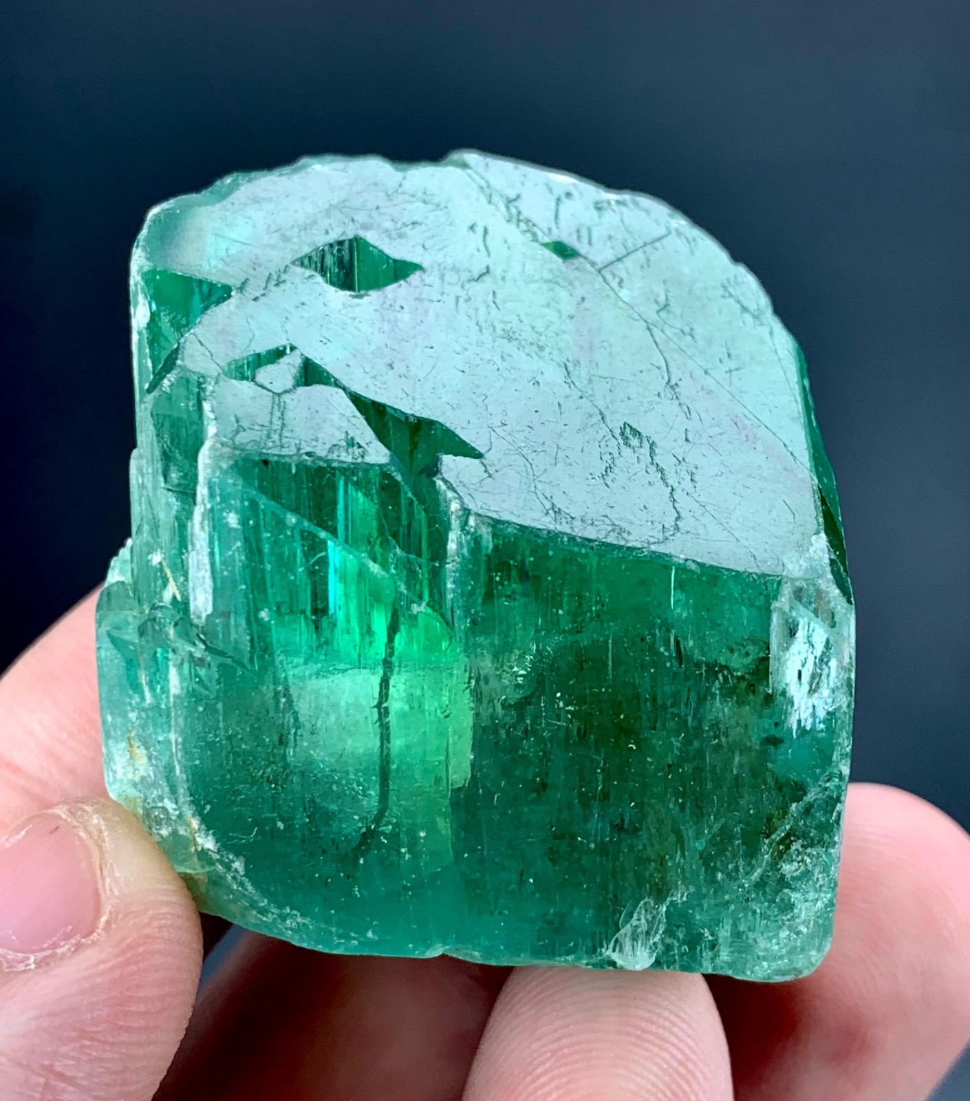 340 Carat Hiddenite Kunzite Crystal Specimen From Afghanistan
