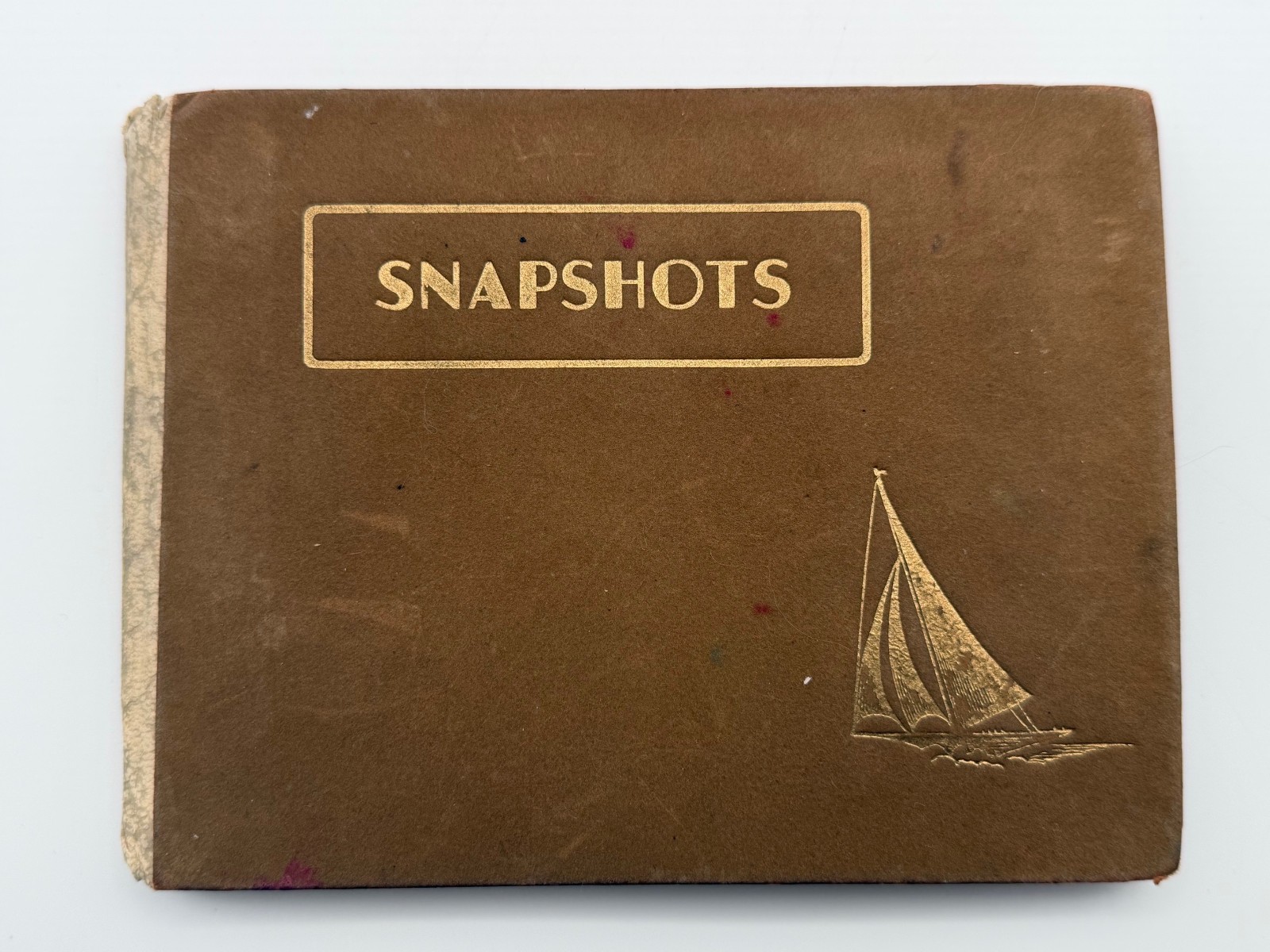 Vintage Travel Photograph Album European Tours 36 B&W Photos 1937