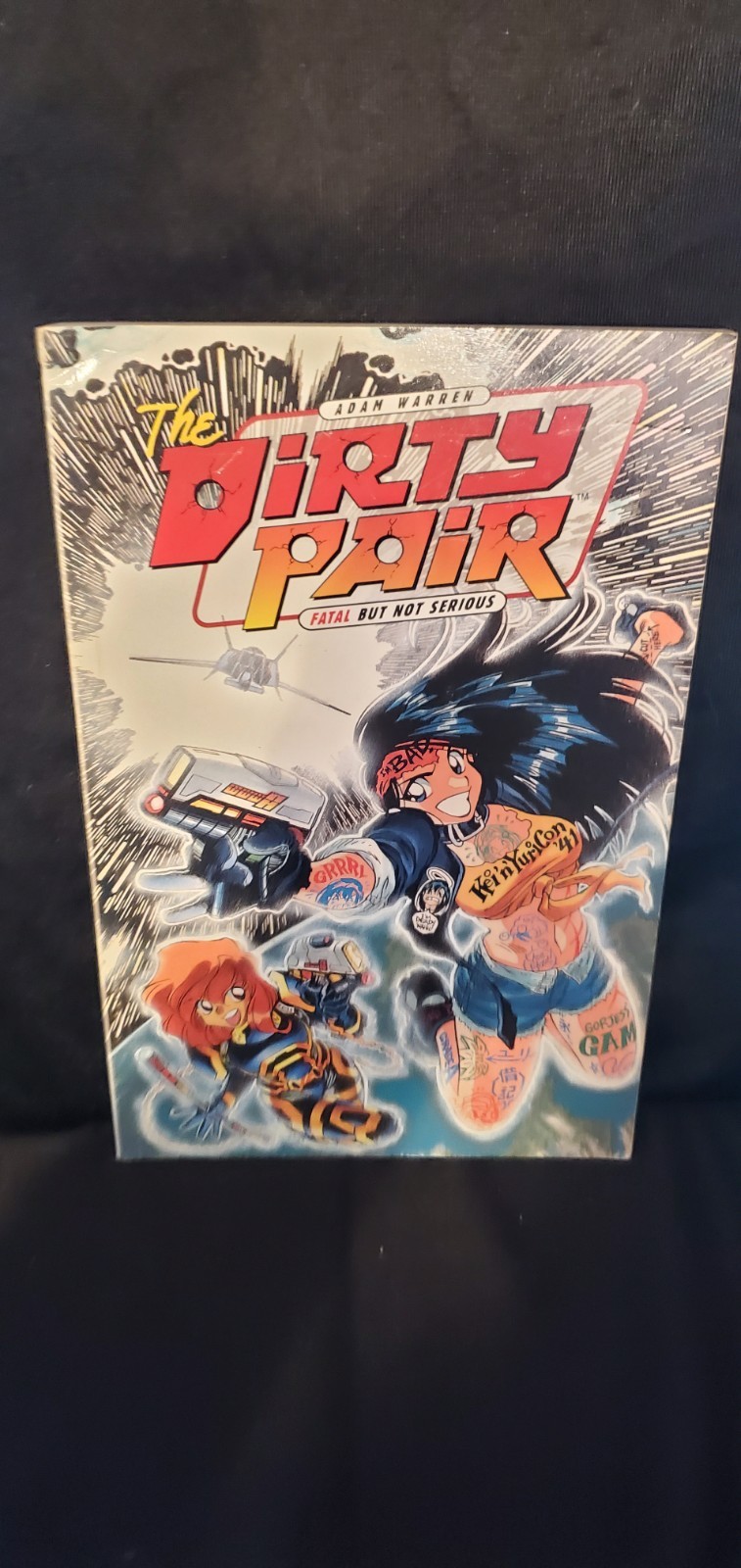 DIRTY PAIR: FATAL BUT NOT SERIOUS  Dark Horse 1996 TPB SC TP GN Reader Copy
