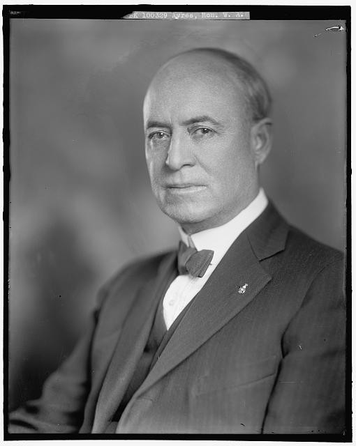 Photo:W.A. Ayres Portrait 1910s Honorable Man Suit Bow Tie