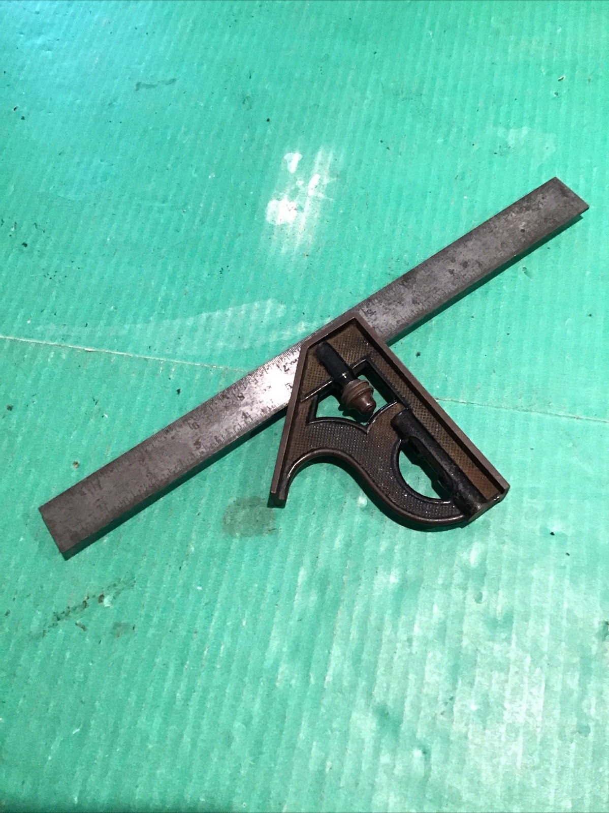 Vintage L.S.S STARRETT No. 4 Machinist Square 12