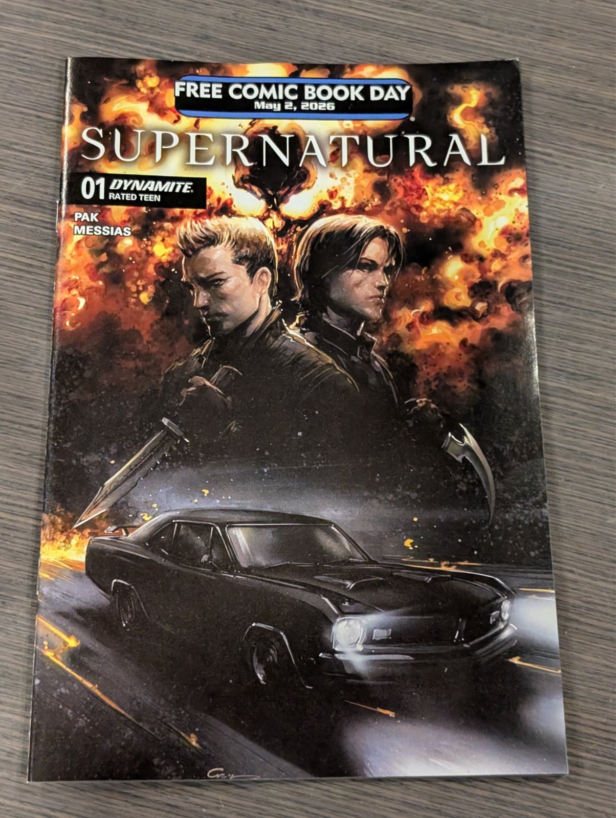 Supernatural #1 Dynamite Free Comic Book Day Pak Messiah 2026 FCBD Comics
