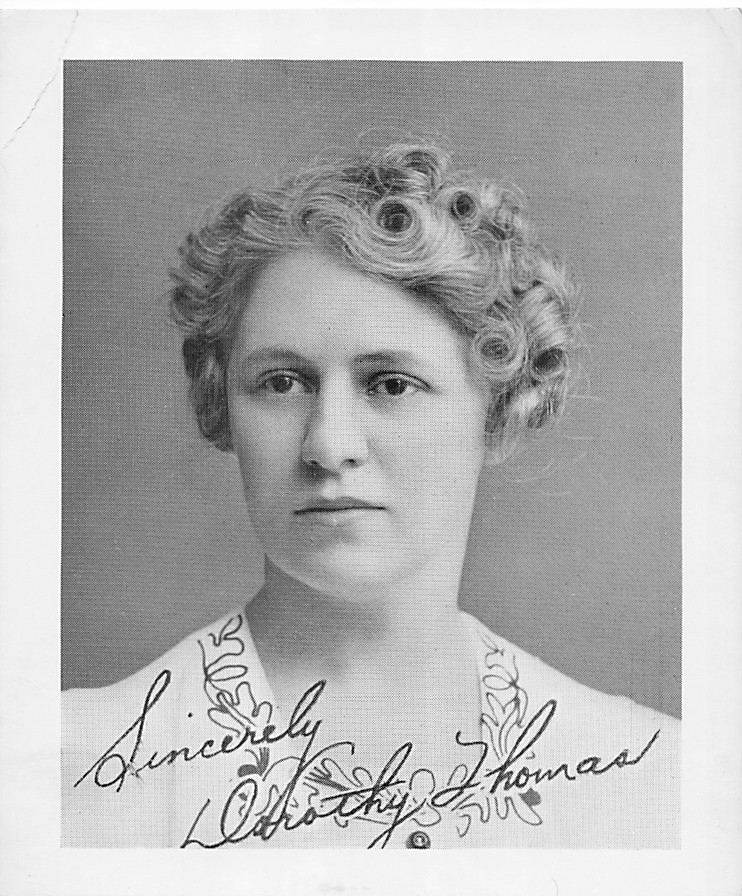 Circa 1905-15 Signed Publicity Portrait Actress Dorothy Thomas Edwardian Theatre
