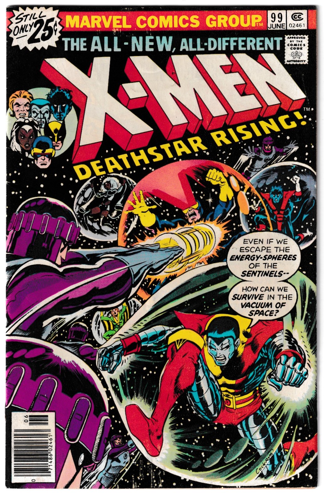 X-Men #99 1976 Marvel Newsstand 1st Print Bronze Age (VF/VF+)