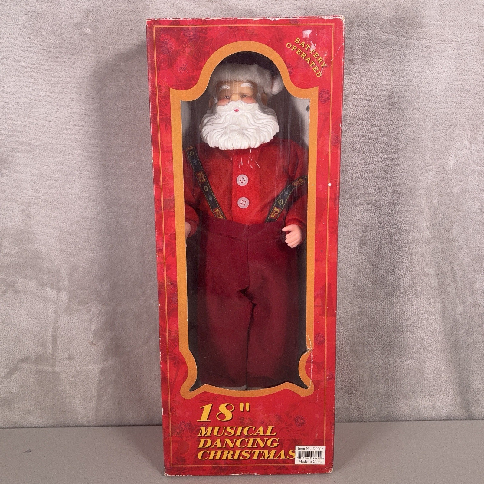 Vintage Christmas Fantasy LTD Jingle Bell Rock Santa 18in Musical Dancing Motion Vintage Christmas Fantasy LTD Jingle Bell Rock Santa 18in Musical Dancing Motion
