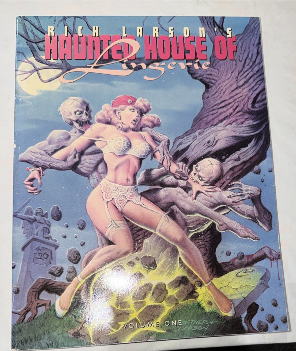 RICH LARSON'S HAUNTED HOUSE OF LINGERIE Volume 1 NOS Pinup Art RICH LARSON'S HAUNTED HOUSE OF LINGERIE Volume 1 NOS Pinup Art