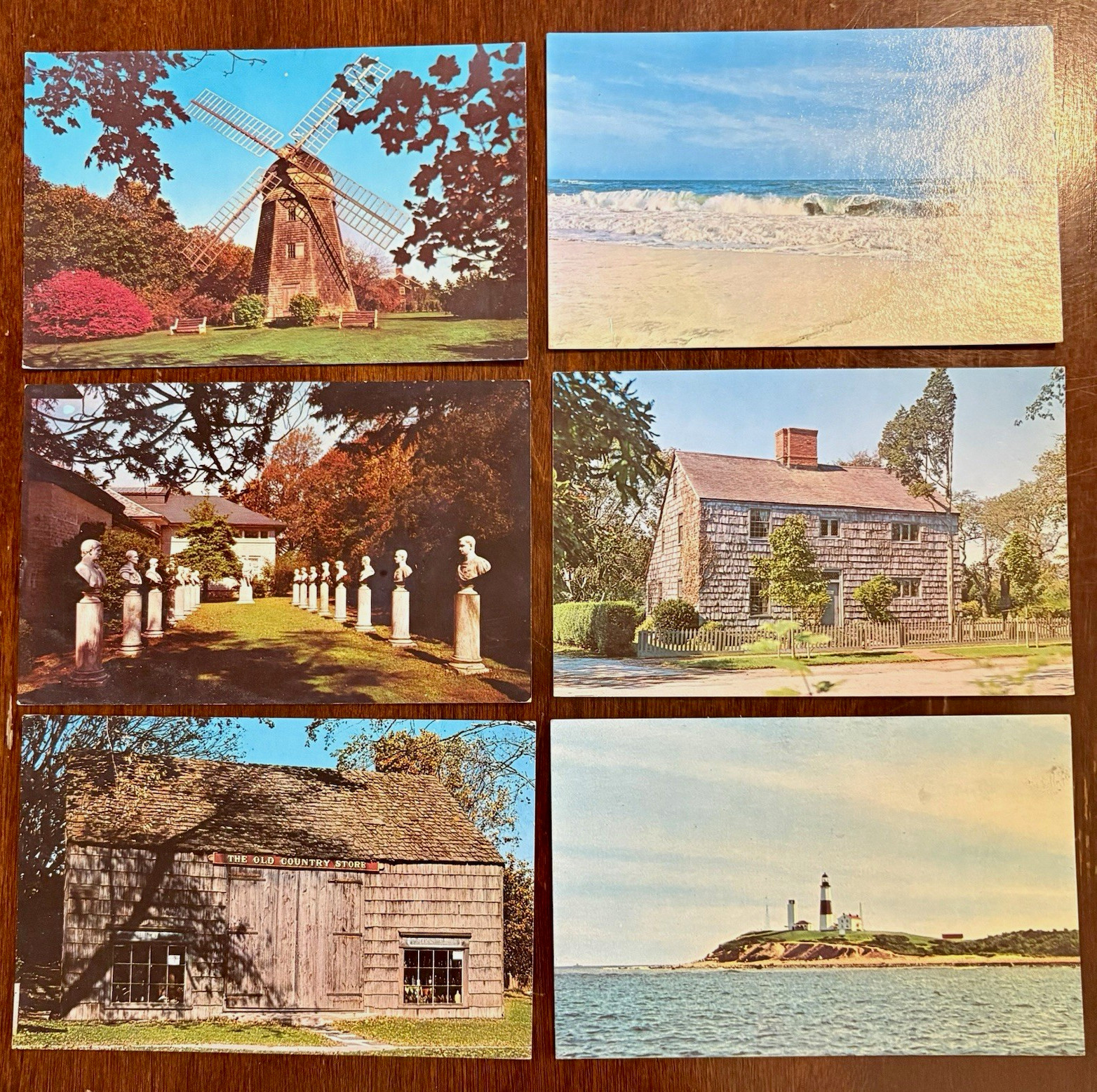 Tosca Art Co. Southampton Long Island NY Photochrome 6 Postcards all Unposted
