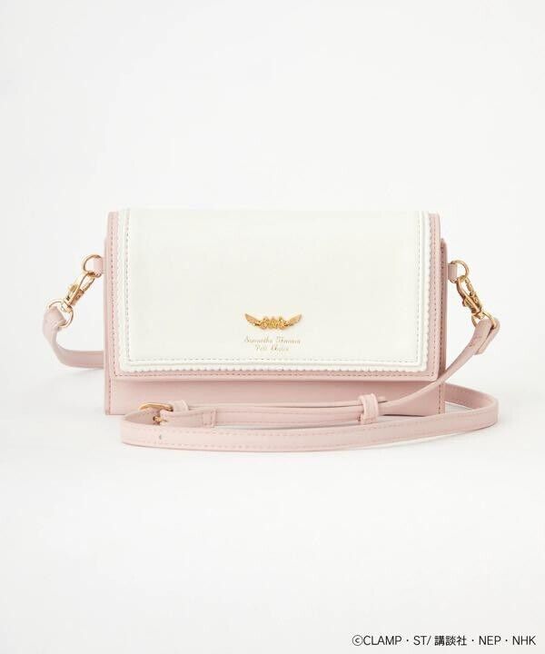 Cardcaptor Sakura Samantha Thavasa Collaboration Wallet Shoulder Bag JAPAN