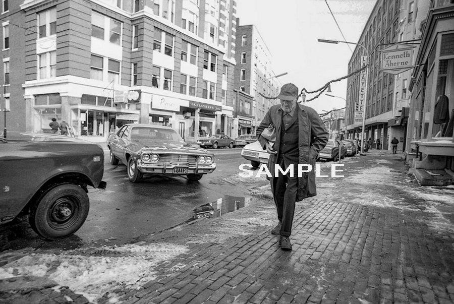 1976 PORTLAND Maine. Street Scene 4x6 Borderless PHOTO 1976 PORTLAND Maine. Street Scene 4x6 Borderless PHOTO