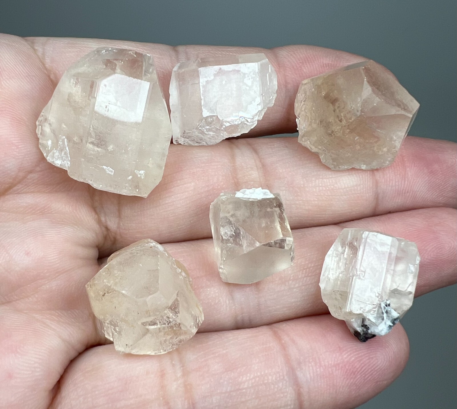 227 CT Topaz Crystals Lot From Skardu Pakistan