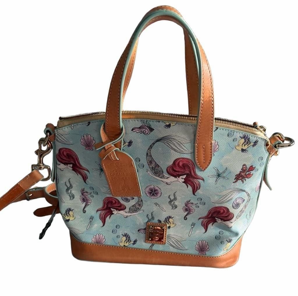 Dooney & Bourke Disney Princess Ariel 19 Domed Satchel Bag
