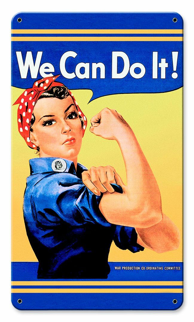 ROSIE THE RIVETER WWII WAR STYLE 14\