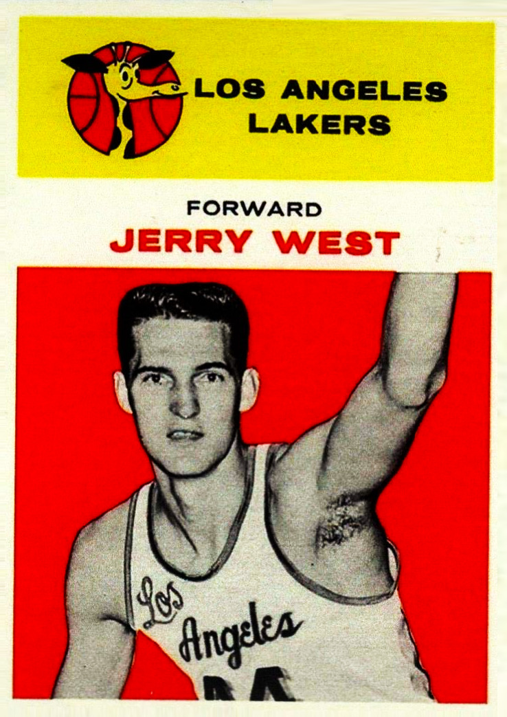 JERRY WEST ROOKIE CARD 1961 Photo Magnet @ 3\