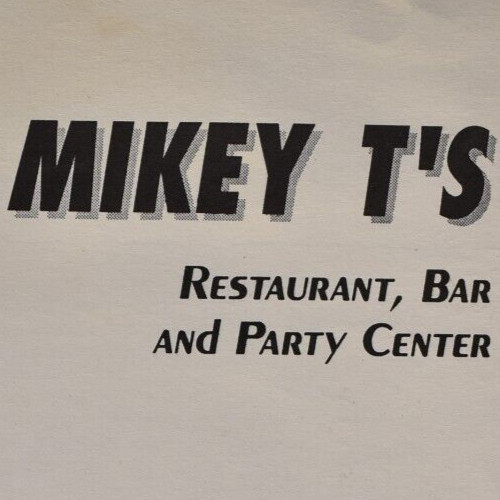 1980s Mickey T\'s Restaurant Bar Menu Castillons Arcade Plaza Creve Coeur MO 1980s Mickey T\'s Restaurant Bar Menu Castillons Arcade Plaza Creve Coeur MO