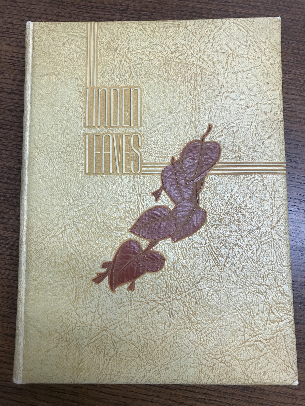Vintage Linden Leaves 1942 Lindenwood College St. Charles MO. Hardcover Yearbook