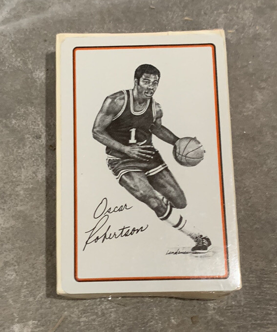 NEW Oscar Robertson Playing Cards 1978 Landsman Sports Deck Factory Sealed RARE