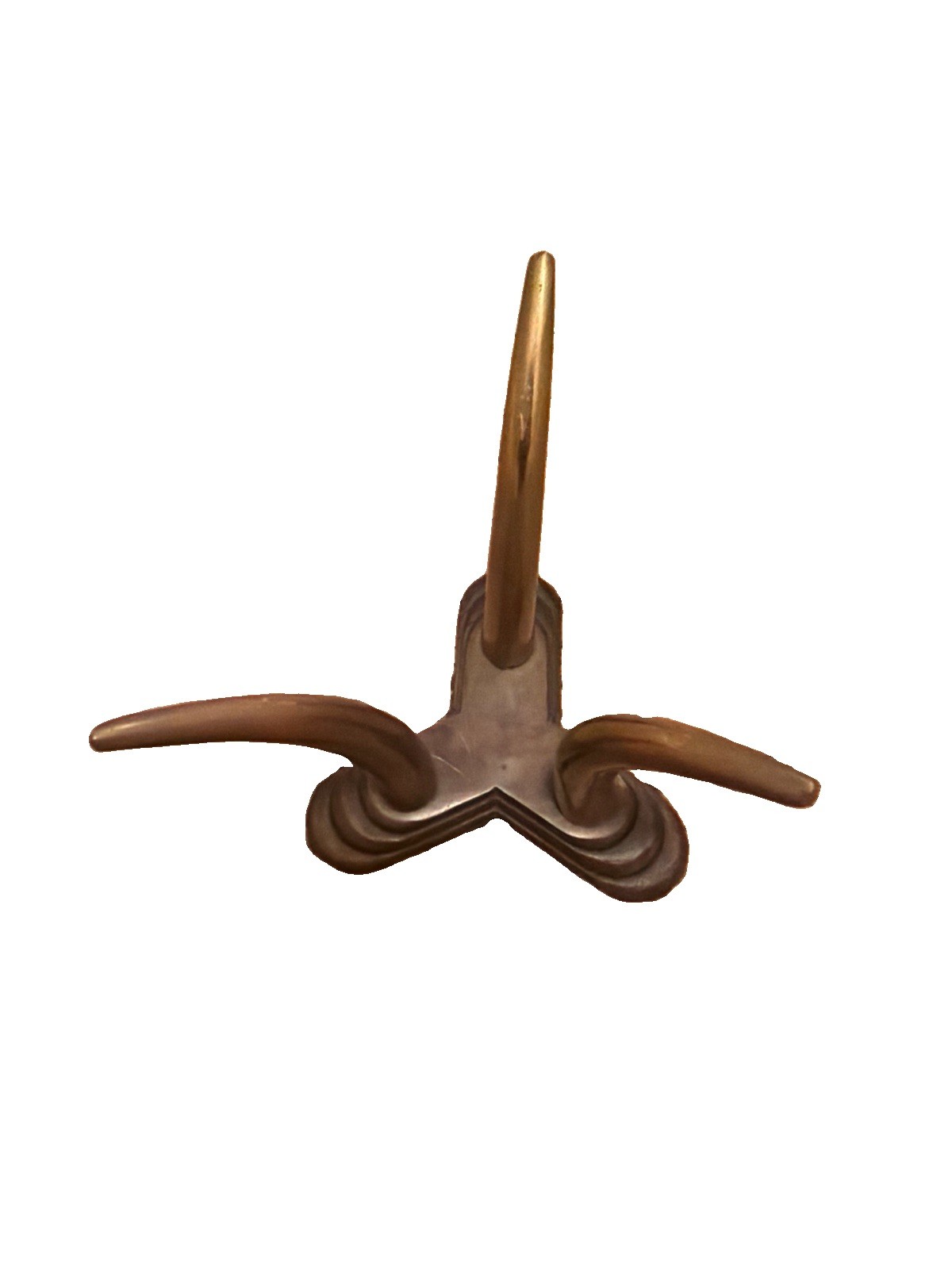 Vintage Ivar Ålenius Björk Ystad Metall Lily Candlestick Holder