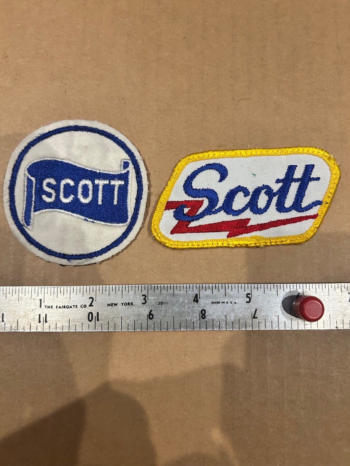 Vintage Scott Branded Patches