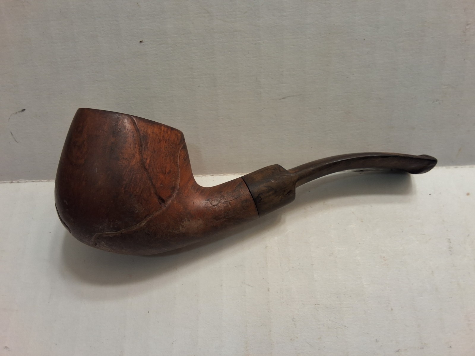 VINTAGE ALPHA SHALOM PIPE FACTORY ESTATE SMOKING PIPE FOR PARTS OR RESTORATION
