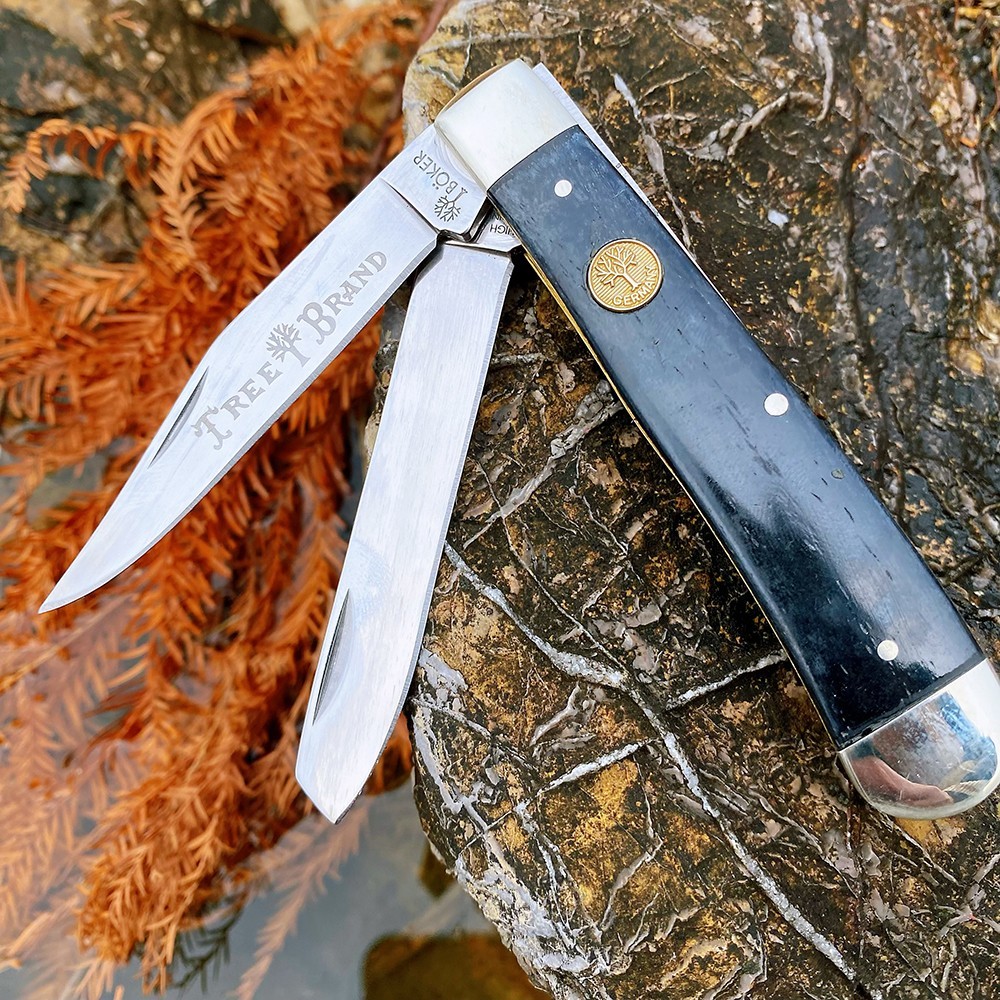 Folding Pocket Knife Barlow Style Stainless Steel Blade Outdoor EDC Knife Folding Pocket Knife Barlow Style Stainless Steel Blade Outdoor EDC Knife